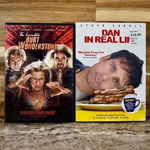 📀 Steve Carell DVD Bundle – The Incredible Burt Wonderstone + Dan in Real Life